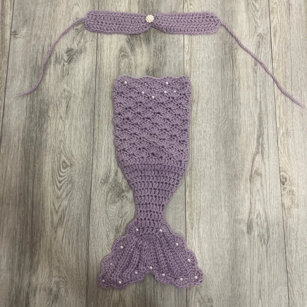 Mermaid Newborn Photo shoot Outfit